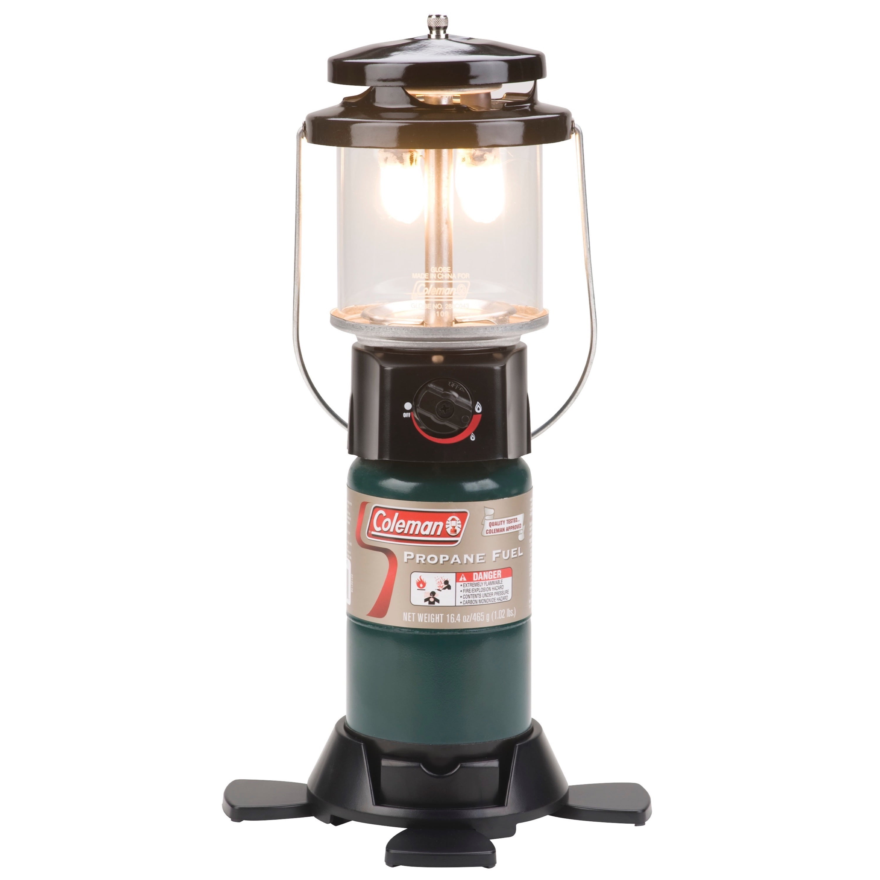 Coleman Deluxe Perfect Flow Lámpara de Gas Propano para Ext…