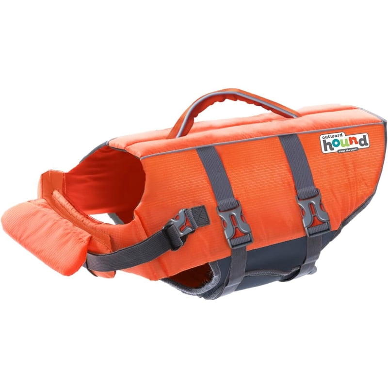 Outward Hound Granby Splash Orange Chaleco Salvavidas para Perro XL