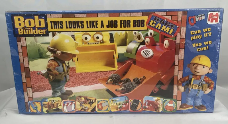 Bob The Builder This Looks Like A Job For Bob Juego de Mesa Vintage. 1998