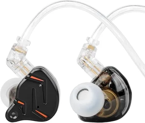 Audífonos in-ear monitor KZ ZST PRO X 2026, driver híbrido 1BA 1DD, earbuds alámbricos para gaming, sonido de graves profundos